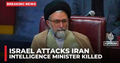 Israeli defence minister says Iranian intelligence minister killed in overnight strike