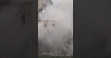 Israeli forces demolish a house in West Bank after evacuating family