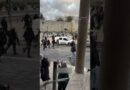 Israeli forces fire tear gas at people trying to perform Eid prayers near Al-Aqsa Mosque