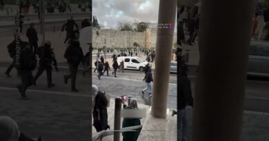 Israeli forces fire tear gas at people trying to perform Eid prayers near Al-Aqsa Mosque