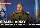 Israeli military says most Iranian missiles intercepted despite Arad, Dimona strikes