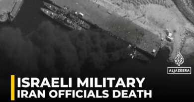 Israeli military spokesperson says seven high-ranking Iranian officials have been killed