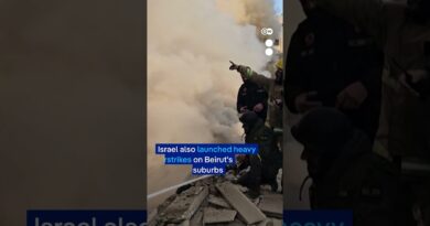 Israeli missile hits a building in Lebanon | DW News