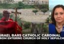 Israeli police block Catholic cardinal from entering Church of the Holy Sepulchre on Palm Sunday