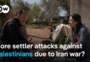 Israeli settler attacks on Palestinians amid Iran war | DW News