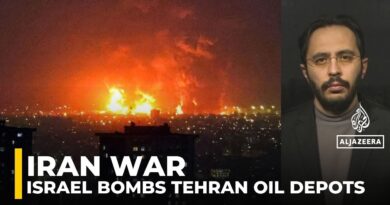 Israeli strikes hit Iran oil refineries as Tehran wakes under thick smoke