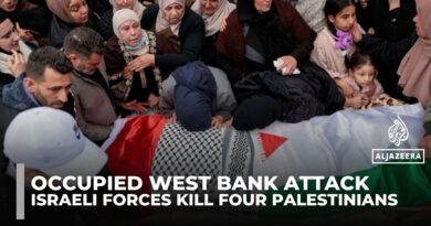 Israeli undercover forces kill four members of Palestinian family in West Bank