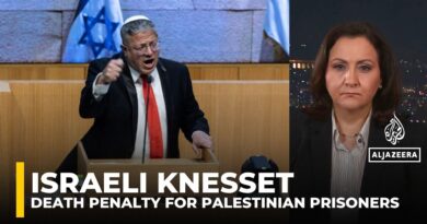 Israel’s Knesset approves death penalty for Palestinians convicted of killing Israelis