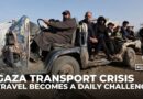 Israel’s war on Gaza decimated transport and even made walking perilous