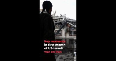 Key moments in first month of US-Israeli war on Iran | AJ #shorts