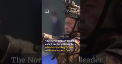 Kim attends special forces training