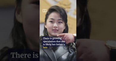 Kim Jung-un rides tank with daughter