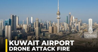 Kuwait airport hit by drone strike, fuel tank ignites