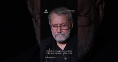 Larijani’s warning to US, Israel before his killing | AJ #shorts