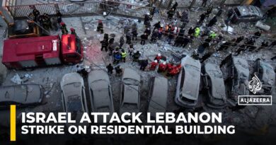 Latest Israeli strike hit residential building in densely populated area of central Beirut