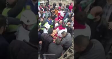 Man rescued from under rubble after attack in Iran | AJ #shorts
