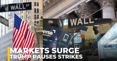 Markets surge as Trump pauses Iran strikes | Oil prices & global reaction