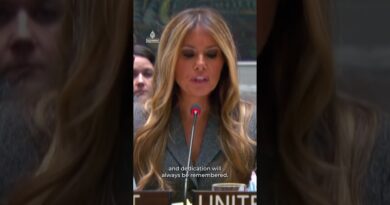 Melania Trump chairs UN meeting on children days after Iran school strike | AJ #shorts