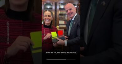 Mexico’s President welcomes FIFA Chief