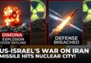 Missile Hits Israel’s Nuclear City Dimona | 50+ Injured in Major Strike