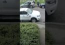 Moment car slams into Muslim woman in broad daylight