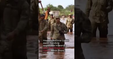 National Guard in Hawaii assist after Oahu flood