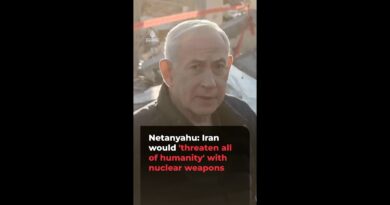 Netanyahu: Iran would ‘threaten all of humanity’ with nuclear weapon | #ajshorts