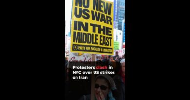 New Yorkers protest US strikes on Iran | #ajshorts