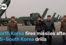 North Korea fires ballistic missiles in response to US military exercise | DW News
