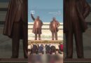 North Korea unveils first-known statue of Kim Jong-un