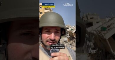 On the ground after Israeli strikes in south Lebanon