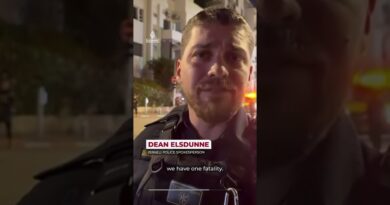 One killed as Iranian missiles hit Tel Aviv area