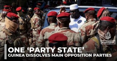 One ‘party state’: Guinea dissolves main opposition parties