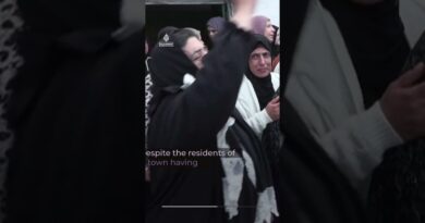 Palestinians bury four women killed in Iranian missile attack | AJ #shorts