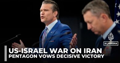 Pentagon vows ‘most intense’ strikes on Iran but vague on reopening Strait of Hormuz