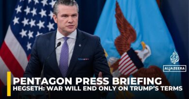 Pete Hegseth: US will ‘negotiate with bombs’ if Iran refuses deal