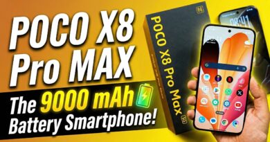 POCO X8 Pro Max & X8 Pro Hands On – 9000 mAh Battery Smartphone!