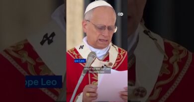 Pope Leo says God rejects prayers of those who wage war | DW News