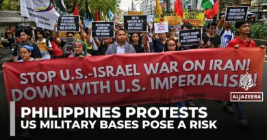 Protesters march on US Embassy in Manila, warn US bases put Philippines at risk