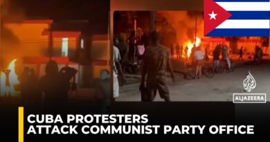 Protests erupt in Cuba | Anti-government demonstrators attack party office