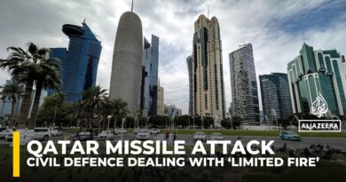 Qatar Civil Defence dealing with ‘limited fire’ started by intercepted missile debris