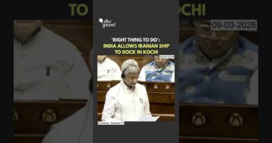 ‘Right Thing to Do’: India Allows Iranian Ships to Dock in Kochi | The Quint