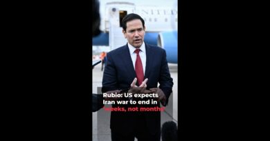 Rubio: US expects Iran war to end in ‘weeks, not months’ | AJ #shorts