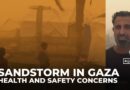 Sandstorm hits the Gaza Strip: Strong winds worsen dire living conditions