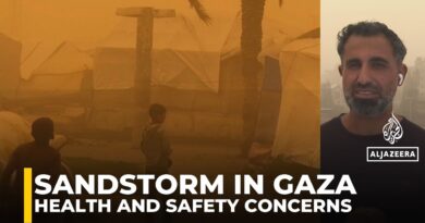 Sandstorm hits the Gaza Strip: Strong winds worsen dire living conditions