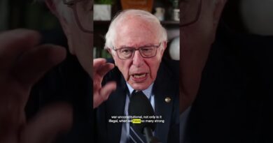 Sen. Bernie Sanders wants to pull the “financial plug” on the war in Iran #shorts