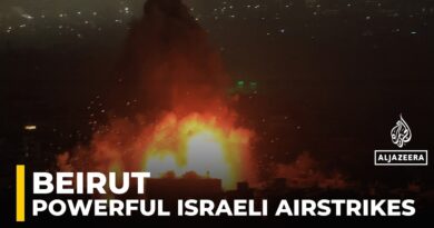 Series of powerful Israeli air strikes targeting Lebanon’s capital