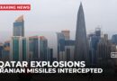 Several loud explosions heard across the Qatari capital Doha on Thursday