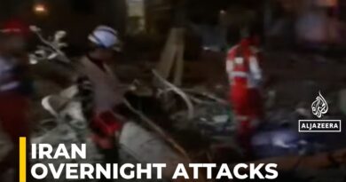 Several US and Israeli air strikes reported in Tehran overnight, with one military complex hit