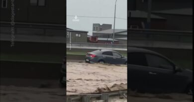 Severe floods hit Makhachkala, capital of Russia’s Dagestan region. | AJ #shorts